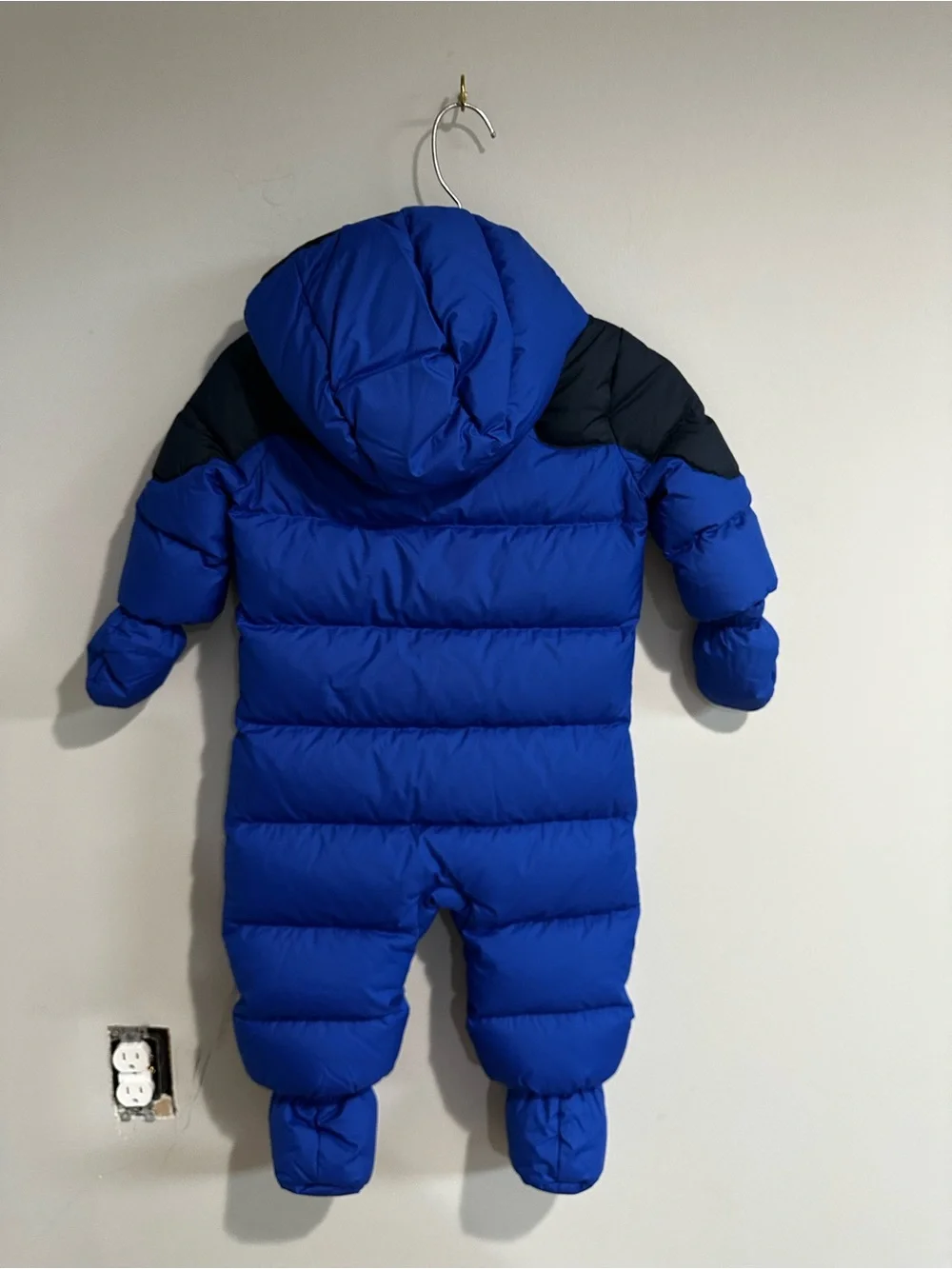 NWT Ralph Lauren Waterproof Down filled snowsuit bunting One-Piece. 9M